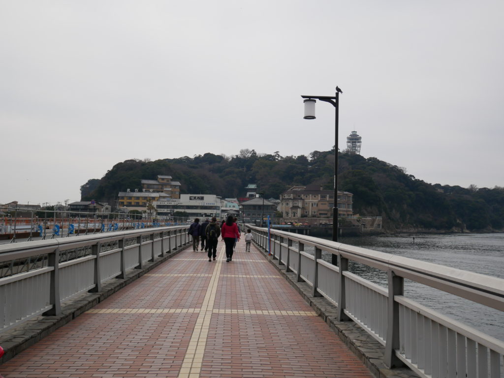 江ノ島に続く橋